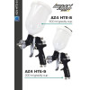 Pistolet lakierniczy Iwata Air Gunsa Junior AZ4 HTE-S Impact  z górnym zbiornikiem 200 ml - dysza 0,8 mm Pistolet lakierniczy Iwata Air Gunsa Junior AZ4 HTE-S Impact  z górnym zbiornikiem 200 ml - dysza 0,8 mm