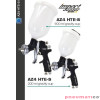 Pistolet lakierniczy Iwata Air Gunsa Junior AZ4 HTE-S Impact z górnym zbiornikiem 200 ml  - dysza 1,2 mm Pistolet lakierniczy Iwata Air Gunsa Junior AZ4 HTE-S Impact z górnym zbiornikiem 200 ml  - dysza 1,2 mm