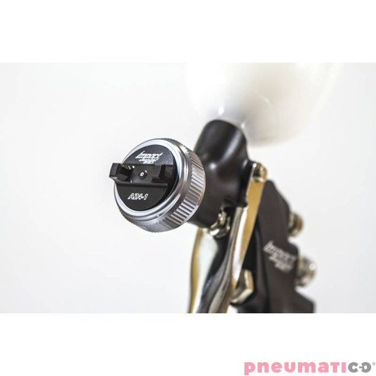 Pistolet lakierniczy Iwata Air Gunsa Junior AZ4 HTE-S Impact z górnym zbiornikiem 200 ml  - dysza 1,2 mm Pistolet lakierniczy Iwata Air Gunsa Junior AZ4 HTE-S Impact z górnym zbiornikiem 200 ml  - dysza 1,2 mm