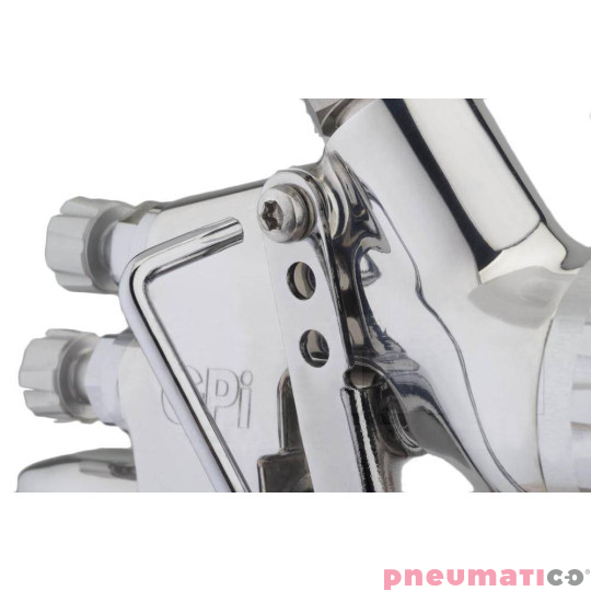 Pistolet lakierniczy DeVilbiss GPi Trans-Tech i-System Pro z górnym zbiornikiem dysza 1,8 ,mm Pistolet lakierniczy DeVilbiss GPi Trans-Tech i-System Pro z górnym zbiornikiem dysza 1,8 ,mm