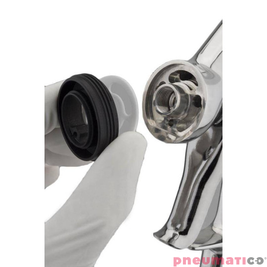 Pistolet lakierniczy DeVilbiss GPi Trans-Tech i-System Pro z górnym zbiornikiem dysza 1,8 ,mm Pistolet lakierniczy DeVilbiss GPi Trans-Tech i-System Pro z górnym zbiornikiem dysza 1,8 ,mm