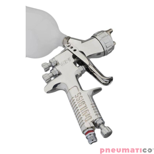 Pistolet lakierniczy DeVilbiss GPi Trans-Tech i-System Pro z górnym zbiornikiem dysza 1,8 ,mm Pistolet lakierniczy DeVilbiss GPi Trans-Tech i-System Pro z górnym zbiornikiem dysza 1,8 ,mm