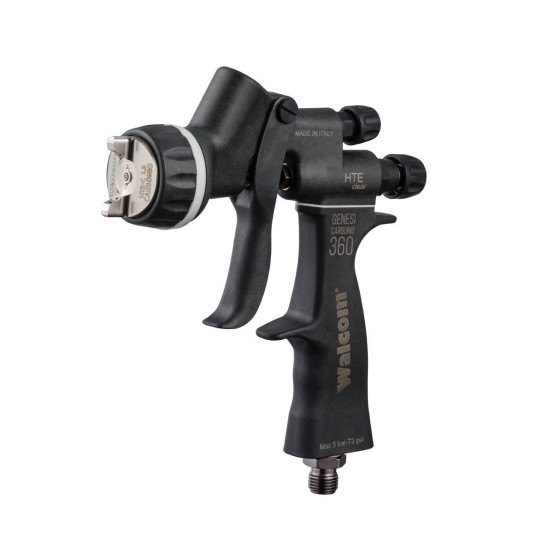 Pistolet lakierniczy WALCOM Genesi Carbonio HTE z górnym zbiornikiem 1,7 mm Pistolet lakierniczy WALCOM Genesi Carbonio HTE z górnym zbiornikiem 1,7 mm