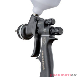 Pistolet lakierniczy WALCOM Genesi Carbonio HTE z górnym zbiornikiem 1,3 mm