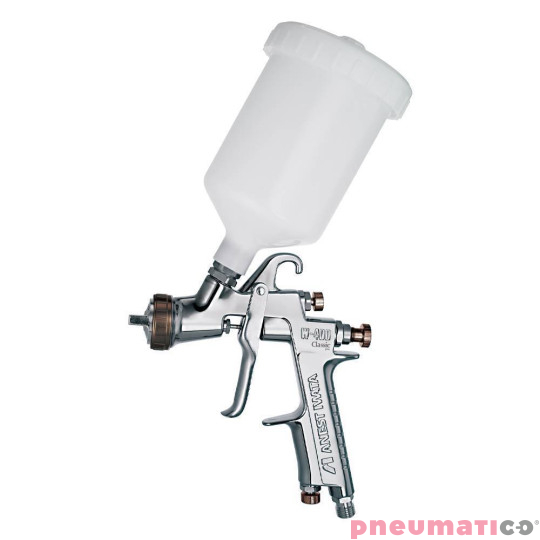 Pistolet lakierniczy Iwata High T.E.C. W-400 WBX z górnym zbiornikiem 1,4 WBX Pro Kit