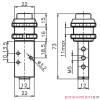 Przycisk ∅22 mm sprężyna 5/2 PNEUMAX Przycisk ∅22 mm sprężyna 5/2 PNEUMAX