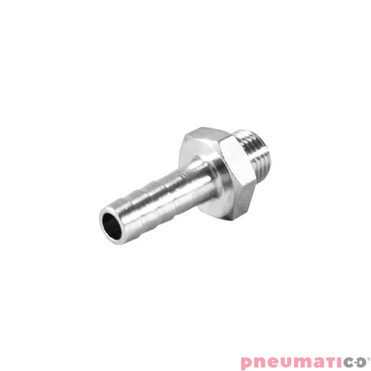 Złącze na wąż 14mm gw. zew. 1/4"