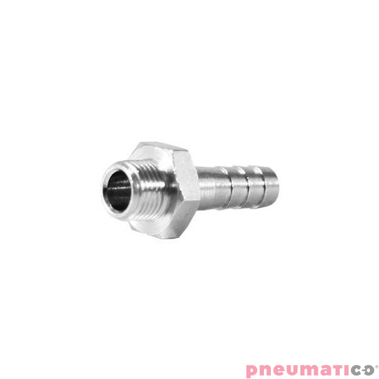 Złącze na wąż 14mm gw. zew. 1/4"