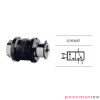 Zawór ręczny suwakowy SH-15 G1/2" TEKMA 3/2 Zawór ręczny suwakowy SH-15 G1/2" TEKMA 3/2