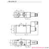 Zawór elektropneumatyczny 3/2 sterowany jednostronnie TEKMA TG-2341-15-DC24V NC 1/2" 24VDC Zawór elektropneumatyczny 3/2 sterowany jednostronnie TEKMA TG-2341-15-DC24V NC 1/2" 24VDC
