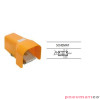 Zawór nożny w obudowie TEKMA 5/2 G3/8" z blokadą TG-25-J-10LG Zawór nożny w obudowie TEKMA 5/2 G3/8" z blokadą TG-25-J-10LG