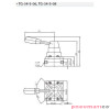 Zawór ręczny z dźwignią TEKMA 4/3 G1/4" centralnie odpowietrzony TG-34-S-08E Zawór ręczny z dźwignią TEKMA 4/3 G1/4" centralnie odpowietrzony TG-34-S-08E