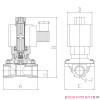 Elektrozawór sterowany bezpośrednio 2/2 1/8" TEKMA TD-06-AC220 Elektrozawór sterowany bezpośrednio 2/2 1/8" TEKMA TD-06-AC220
