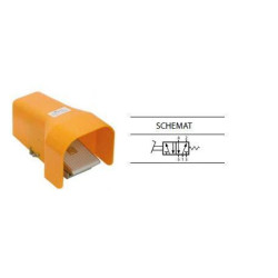 Zawór nożny w obudowie 5/2 G3/8" TEKMA TG-25-J-10G