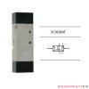Zawór pneumatyczny dwustronny bistabilny 5/2 TEKMA TG-2542A-15 G1/2"