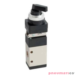 Zawór ręczny typu przełącznik TEKMA G-322-LB 3/2 NC G1/4"