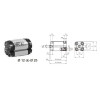 Siłownik profilowy UNITOP 1581 PNEUMAX Ø 25 skok 50 1581.25.0050.02.1 Siłownik profilowy UNITOP 1581 PNEUMAX Ø 25 skok 50 1581.25.0050.02.1