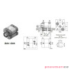Siłownik profilowy ISO21287 1540 PNEUMAX Ø 20 skok 80 1540.20.0080.02.1 Siłownik profilowy ISO21287 1540 PNEUMAX Ø 20 skok 80 1540.20.0080.02.1