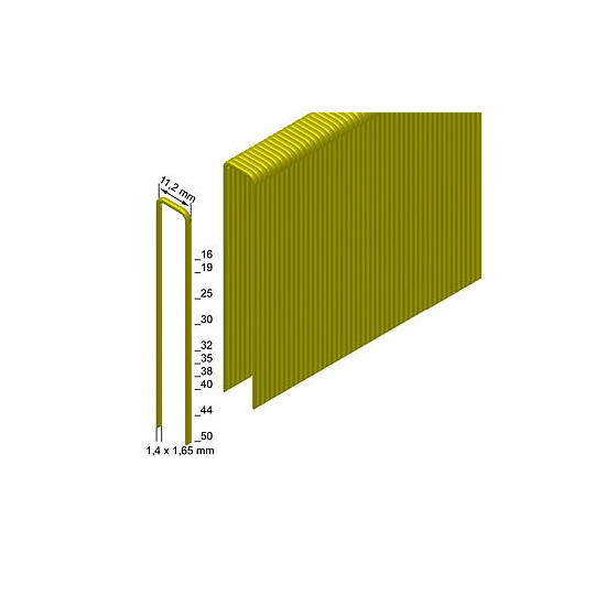 Zszywka Prebena typ Z-50 konstrukcyjna 1op.-3.300szt.
