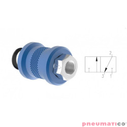 Zawór ręczny suwakowy 3/2 SVBF12 1/2" RQS