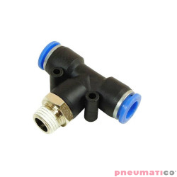 Trójnik typ T TEKALAN RQS na przewód 12 mm z gwintem zew. 1/4" RQST1412