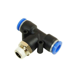 Trójnik typ T TEKALAN RQS na przewód 10 mm z gwintem zew. 1/4" RQST1410