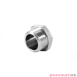 Korek - zaślepka z gwintem zewnętrznym RQS 1/4" PP14