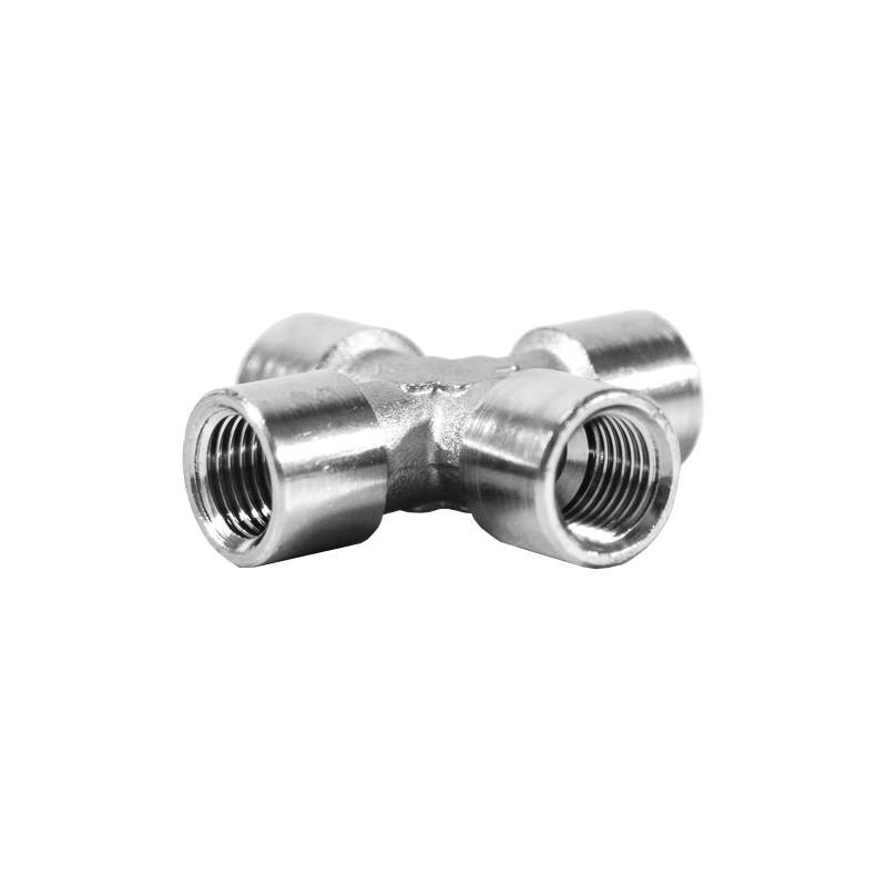 Rozgałęźnik czwórnik 4x1/4" gw.wew. Rozgałęźnik czwórnik 4x1/4" gw.wew.