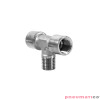 Trójnik typu T 2x1/4" gw.wew. 1x1/4" gw.zew. Trójnik typu T 2x1/4" gw.wew. 1x1/4" gw.zew.