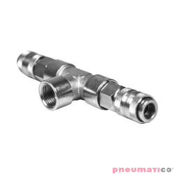 Szybkozłącze żeńskie ze sprężyną na przewód 10x65mm