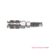 Szybkozłącze żeńskie ze sprężyną na przewód 12x8mm Szybkozłącze żeńskie ze sprężyną na przewód 12x8mm