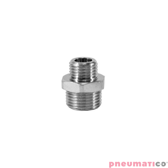 Nypel redukcyjny 1/4 -  3/8 gw.zew. Nypel redukcyjny 1/4 -  3/8 gw.zew.