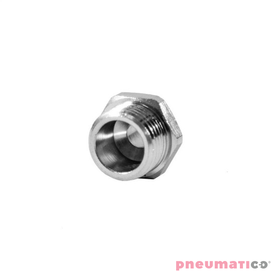 Nypel redukcyjny gw.zew. 1/4" - 1/2" Nypel redukcyjny gw.zew. 1/4" - 1/2"