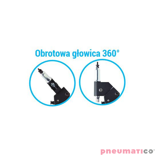 Narzędzie do nitonakrętek z obrotową głowicą Scell-it N100P M3-M6 Narzędzie do nitonakrętek z obrotową głowicą Scell-it N100P M3-M6