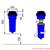 Filtr powietrza OMI F0125HF 2 Filtr powietrza OMI F0125HF 2