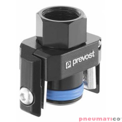 Złączka aluminiowa prosta z gwintem wewnętrznym G1/2 PPS SQMF Prevost PPSSQMF2512