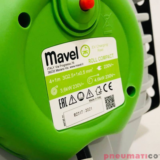 Zwijadło – kabel do aut elektrycznych Mavel 808220 4m