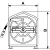Zwijadło stalowe do sprężonego powietrza 8x12mm G1/4M 3000cm PREVOST DMP0830ES Zwijadło stalowe do sprężonego powietrza 8x12mm G1/4M 3000cm PREVOST DMP0830ES