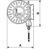 Zwijadło ze stali nierdzewnej do wody 16x24mm G1/2M 2500cm PREVOST DLOI1625LS Zwijadło ze stali nierdzewnej do wody 16x24mm G1/2M 2500cm PREVOST DLOI1625LS