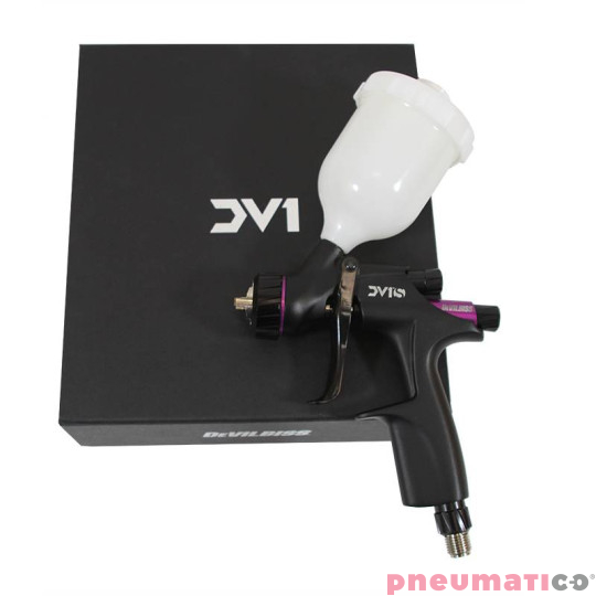 Pistolet lakierniczy DeVilbiss DV1s S1 HVLP SMART Repair 704452 Pistolet lakierniczy DeVilbiss DV1s S1 HVLP SMART Repair 704452