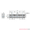 Listwa rozdzielająca aluminiowa jednostronna PNEUMAX kolektor RIPUL1512 2-1/4” 2-1/8” Listwa rozdzielająca aluminiowa jednostronna PNEUMAX kolektor RIPUL1512 2-1/4” 2-1/8”