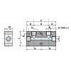 Listwa rozdzielająca aluminiowa jednostronna PNEUMAX kolektor RIPUL1512 2-1/4” 2-1/8” Listwa rozdzielająca aluminiowa jednostronna PNEUMAX kolektor RIPUL1512 2-1/4” 2-1/8”