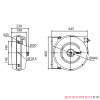 Zwijadło pneumatyczne 701 10x14,5mm 15m RQS RD-E701153 Zwijadło pneumatyczne 701 10x14,5mm 15m RQS RD-E701153