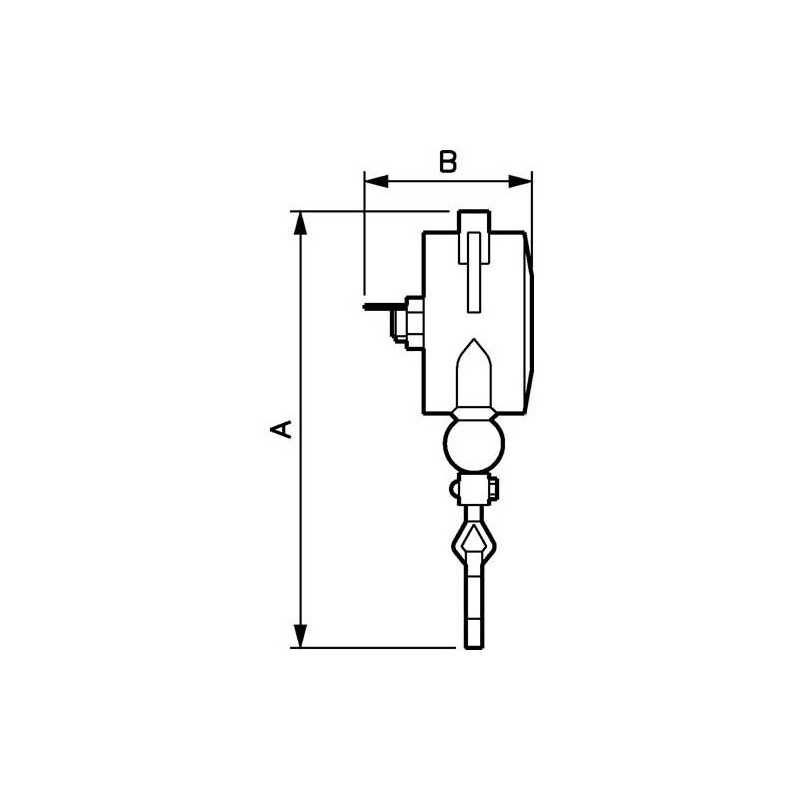 Balanser linkowy z hamulcem PREVOST BAL4060B 4-6kg 2000mm Balanser linkowy z hamulcem PREVOST BAL4060B 4-6kg 2000mm