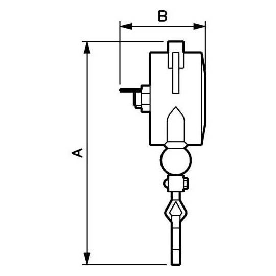 Balanser linkowy z hamulcem PREVOST BAL4060B 4-6kg 2000mm Balanser linkowy z hamulcem PREVOST BAL4060B 4-6kg 2000mm