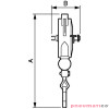 Balanser linkowy z hamulcem PREVOST BAL100120CP 10-14kg 2500mm Balanser linkowy z hamulcem PREVOST BAL100120CP 10-14kg 2500mm