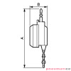 Balanser linkowy z hamulcem PREVOST BAL70100DP 7-10kg 2000mm Balanser linkowy z hamulcem PREVOST BAL70100DP 7-10kg 2000mm
