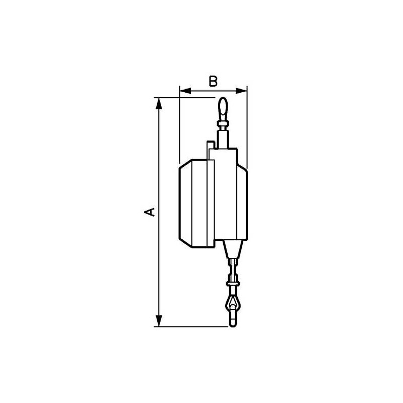 Balanser linkowy z hamulcem PREVOST BAL180220DP 18-22kg 2000mm Balanser linkowy z hamulcem PREVOST BAL180220DP 18-22kg 2000mm