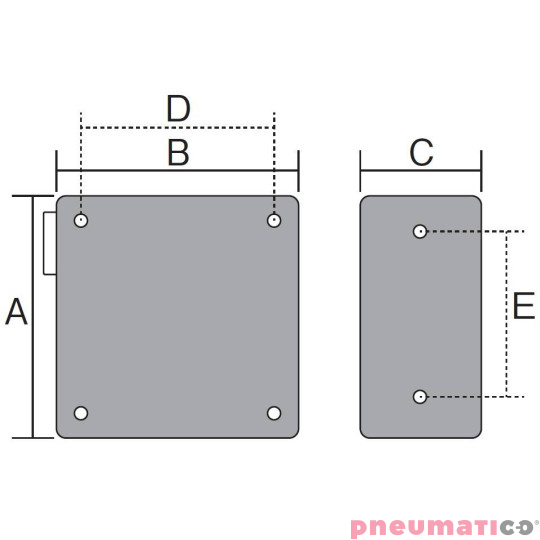 Balanser do zabudowy ENDO BS7W 5-7kg 2500mm stal Balanser do zabudowy ENDO BS7W 5-7kg 2500mm stal
