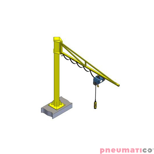 Żuraw wolnostojący p26 NIKO 26.J083.K35 3000mm 500kg